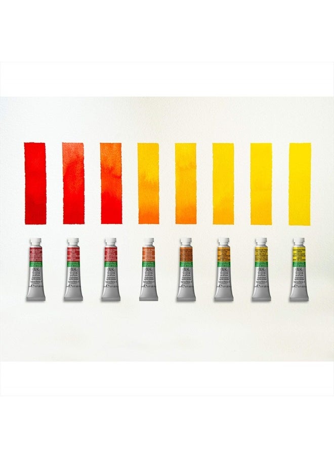 WINSOR & NEWTON Professional Watercolor, 5ml (0.17-oz) Tube, Cadmium-Free Scarlet  - Image 5
