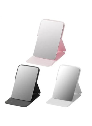 Mirror Portable Foldable Makeup Mirror – Compact Travel Pocket Size, Lightweight Standing Vanity Mirror for Purse, Bag & Daily Use - view 4