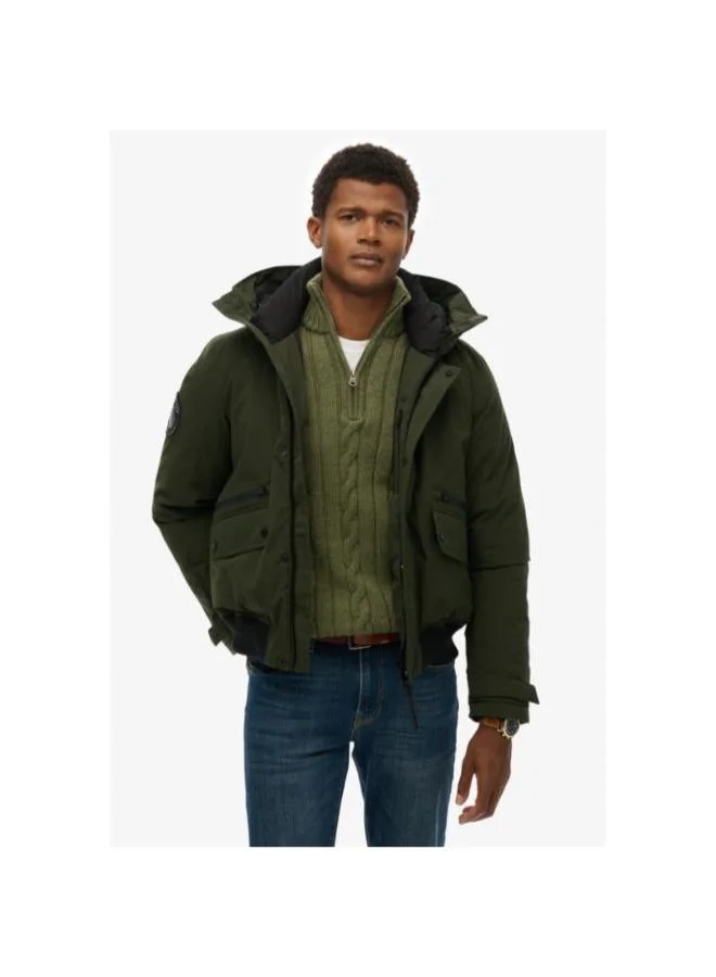 City Padded Bomber Jacket