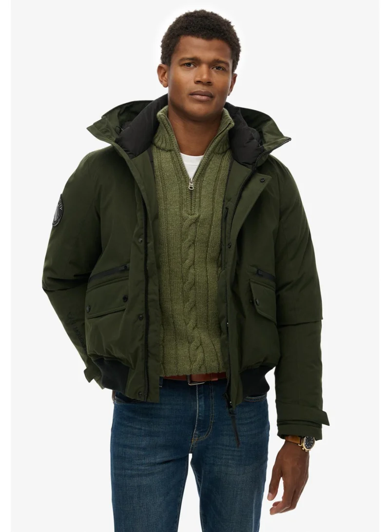 City Padded Bomber Jacket