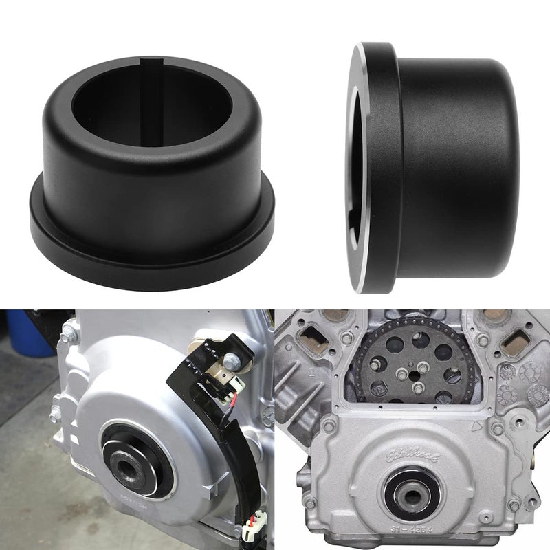 URLWALL LS Timing Cover Alignment Tools  Seal Installer Seal Kit Front Rear Cover Alignment Tool Kit Fit for LS Series Engines Ls1 Ls2 Ls3 Ls6 Ls Lq4 Lq9 48 53 57 60 62 Black