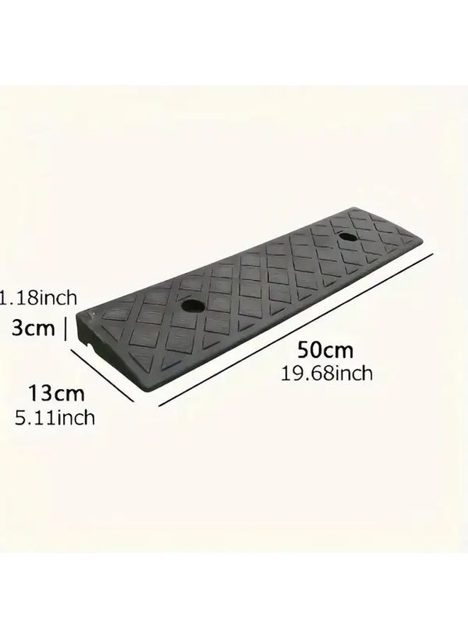 3pcs Multi Functional Plastic Ramp Slope Anti Slip Lightweight For Wheelchairs Bicycles - Image 5