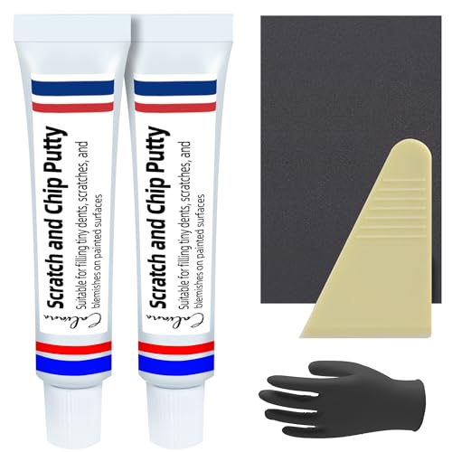 Calvana (2-Pack) Calvana Car Body Filler Repair Kit, Automotive Putty Scratch Filler, Quick-Drying Formula for Minor Touch-ups, Ideal for Car Paint Scratch Removal and Rust, Includes Repair Tools - Image 1