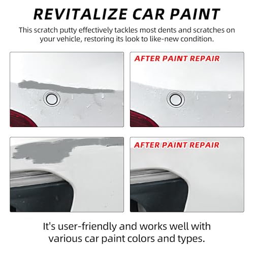 Calvana (2-Pack) Calvana Car Body Filler Repair Kit, Automotive Putty Scratch Filler, Quick-Drying Formula for Minor Touch-ups, Ideal for Car Paint Scratch Removal and Rust, Includes Repair Tools - Image 5
