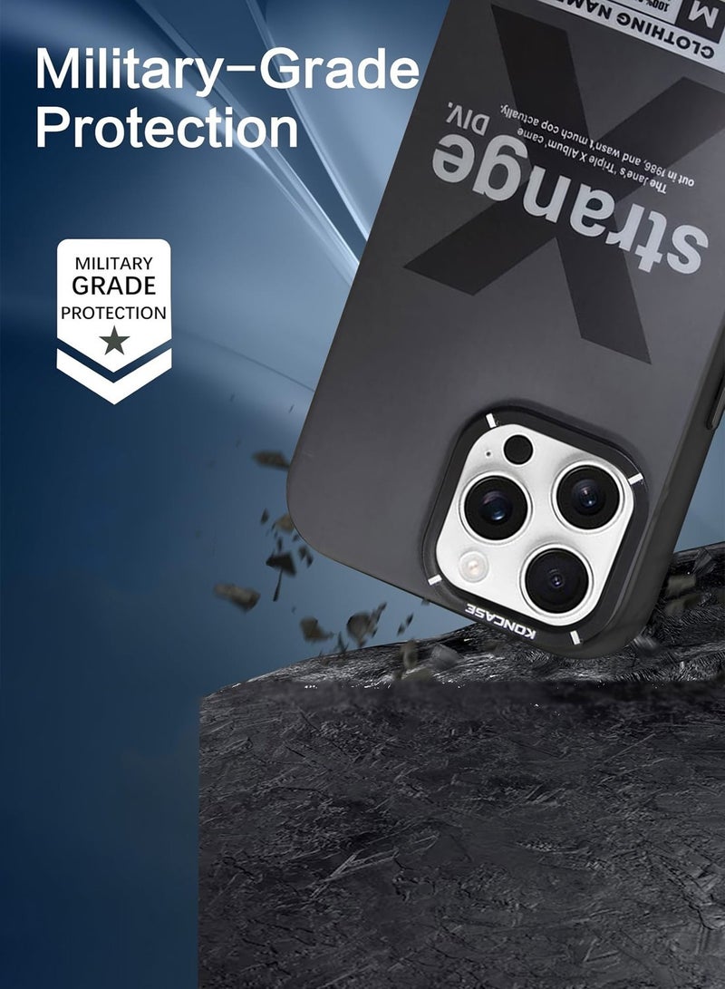 Techie غطاء خلفي من السيليكون TPU من Aesthetic X Strange مع واقي عدسة الكاميرا المرتفعة لآيفون 16 برو ماكس - Image 3