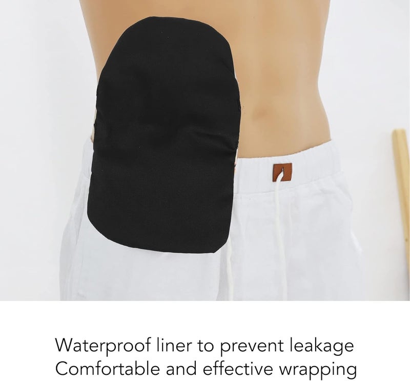 كلاراكو غطاء كيس فغر القولون المقاوم للماء، غطاء كيس فغر القولون قابل لتعديل الحجم، غطاء كيس فغر القولون العالمي - Image 4