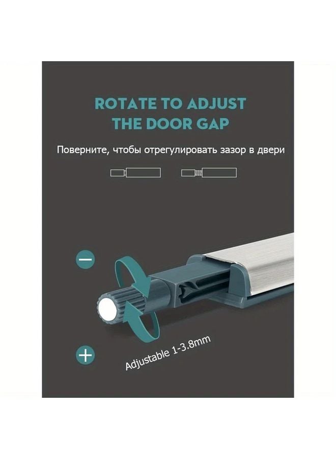 2Pcs Push Open Latch Heavy Duty Cabinet Door Catch Hidden Mechanism Adhesive Mount - Image 5