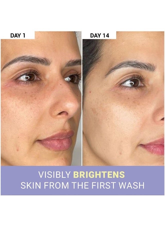 SEREKO Vitamin C Clarifying Clencer | Face Wash for Glowing & Brightening Skin For Men & Women | Remove Dirt, Excess Oil, Reduce Active Acne & Dark Spots | Suitable for All Skin Types | Gel to Foam 100ml - Image 4