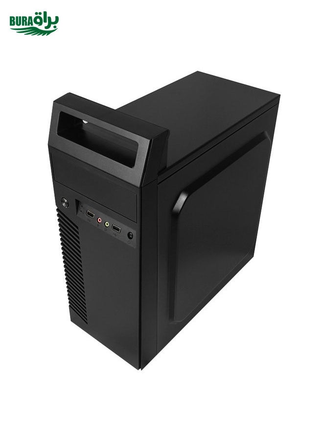 BURAQ Business Road 3 USB 2.0 Main Chassis 353x160x399mm M-ATX / ATX / Mini-ITX PC Desktop Computer Case  - Image 3