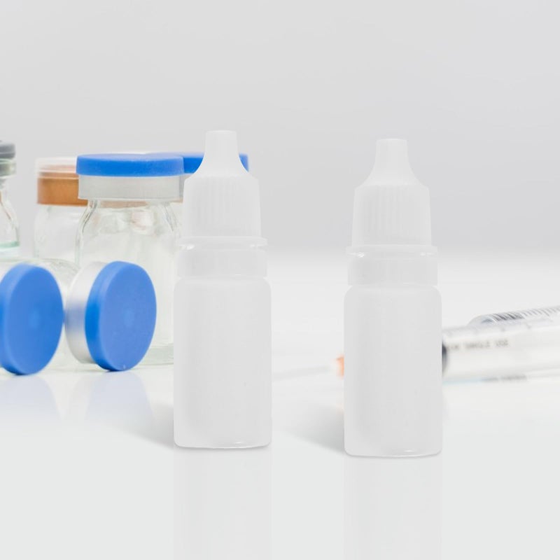 Reusable Plastic 10ml Eye Dropper Bottles Pack Of 10 Squeezable For Essential Oils Travel - Image 5