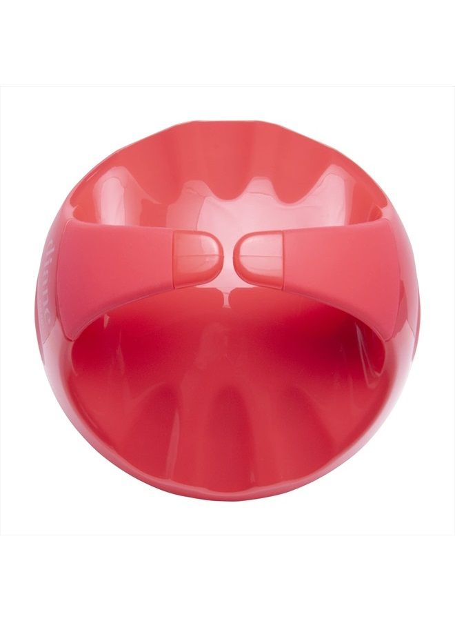 Diane Shampoo Massage Brush, Coral - Image 4