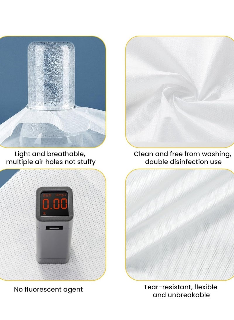 KASTWAVE 4 Pack Travel Disposable Bedding Set, Disposable Sheets for Bed Bedding Cover Portable Bedspread, Disposable Bedding Set with 2 Bed Sheet 2 Quilt Cover and 4 Pillowcase for Travel  - Image 4