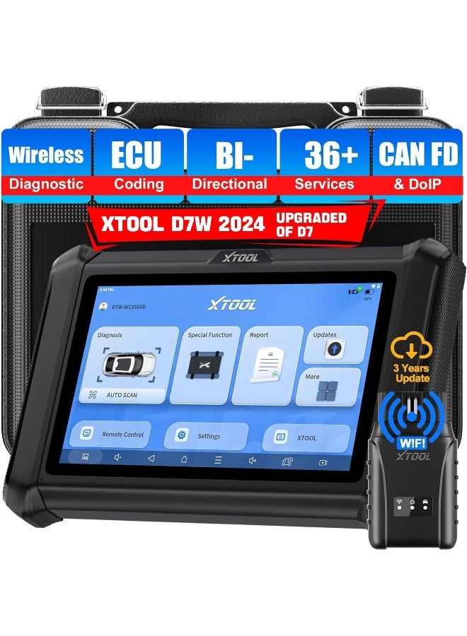 XTOOL XTOOL D7W OBD2 Diagnostic Tool  - Image 1