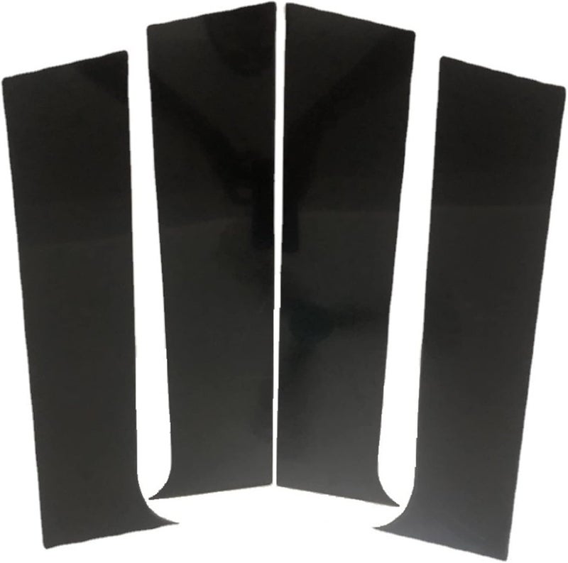 QASULER 4PCS Polished Pillar Posts for Peugeot 301 - Image 1