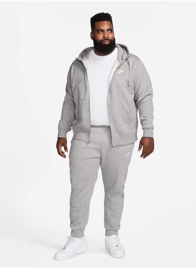 Nike Sportswear Club Fleece Men's Full-Zip Hoodie - Image 4