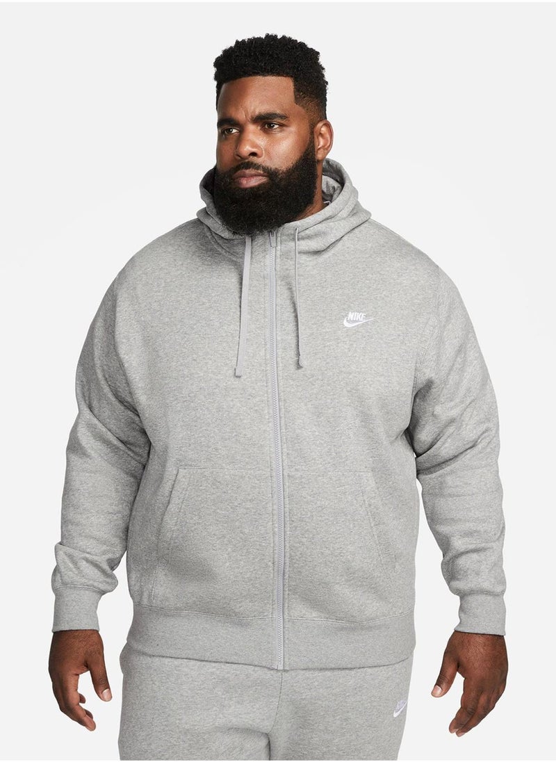 Nike Sportswear Club Fleece Men's Full-Zip Hoodie - Image 1