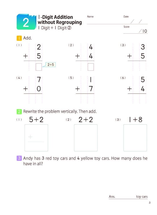 null - Kumon Math Bites: Grade 2 Addition & Subtraction - Image 1