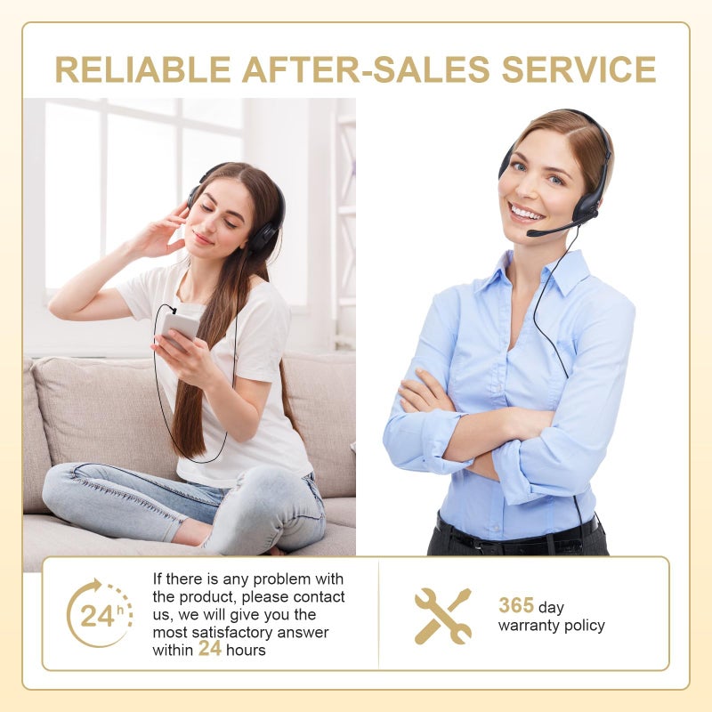 Sqrmekoko Inline Mic Remote Audio Cable Cord Line for Bose QuietComfort 25 QC25 Headphones (Black) - Image 5