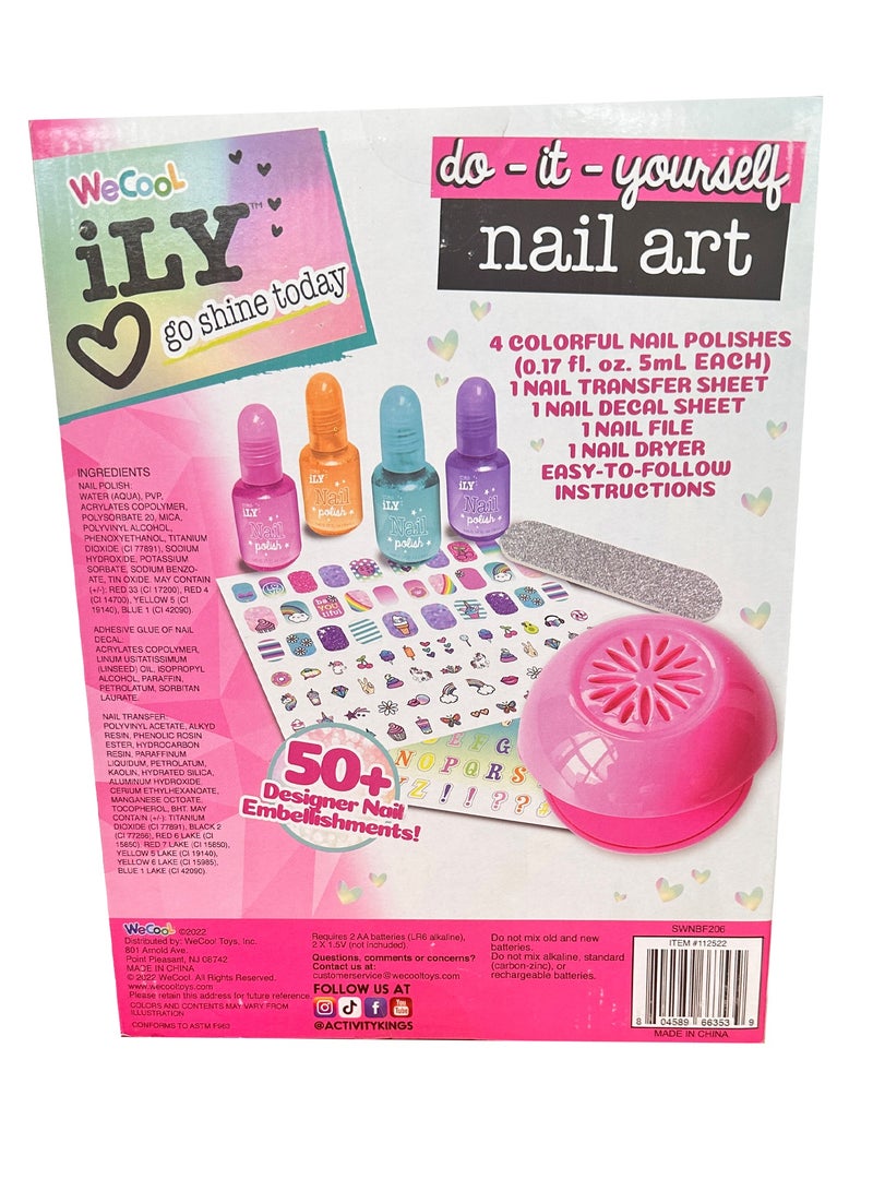 WECOOL - Diy Nail Art With Nail Dryer - Image 3
