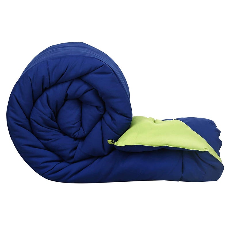 SVT SVT Microfiber 200TC Comforter Single Bed_Green Blue  - Image 4