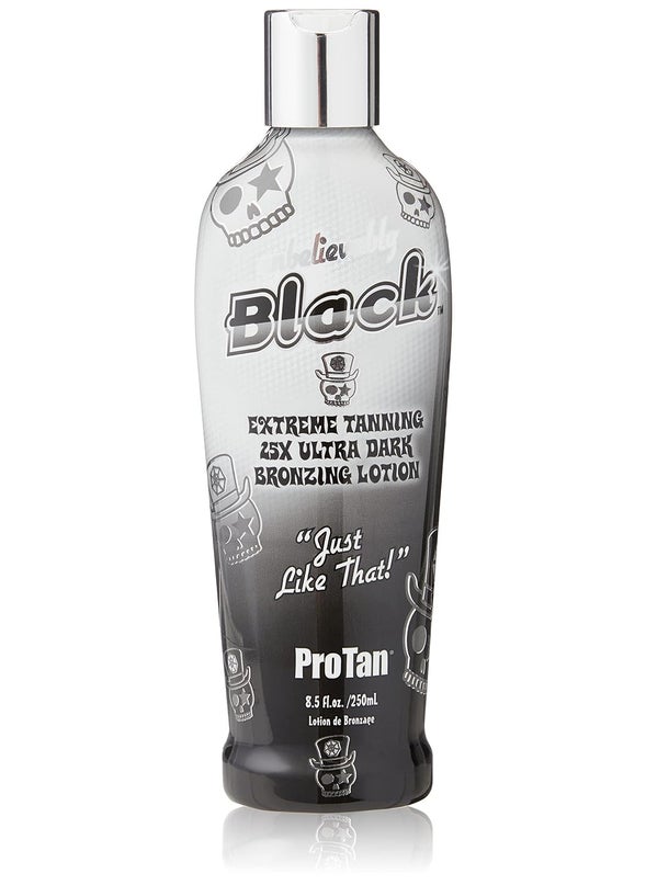 Pro Tan Unbelievably Black Extreme Tanning 25X Ultra Dark Bronzing Lotion 250ml