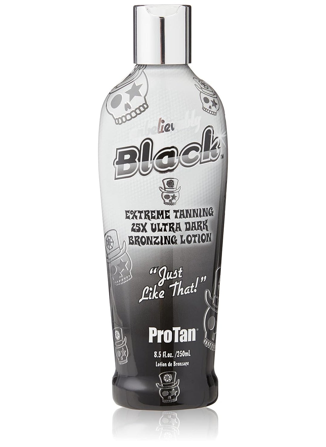 PRO TAN - Pro Tan Unbelievably Black Extreme Tanning 25X Ultra Dark Bronzing Lotion 250ml - Image 1
