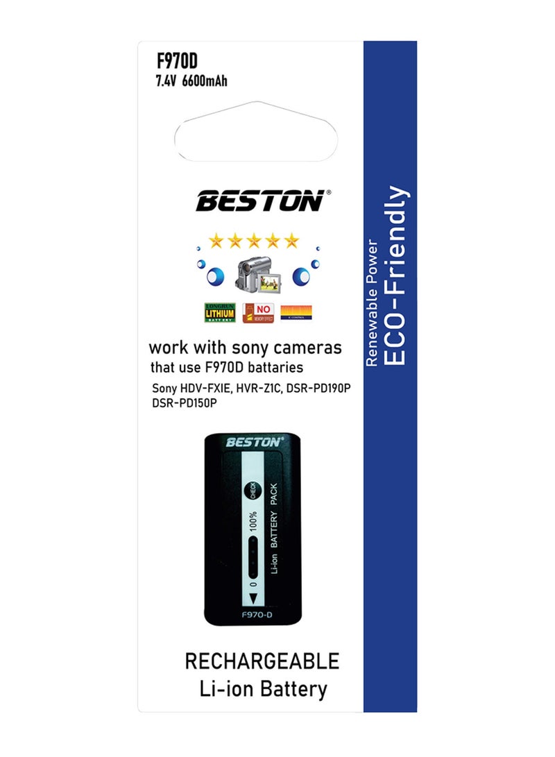 BESTON Beston Battery for Sony F970-D (Treble): Long-lasting battery optimized for Sony F970-D (Treble) compatible devices. - Image 5