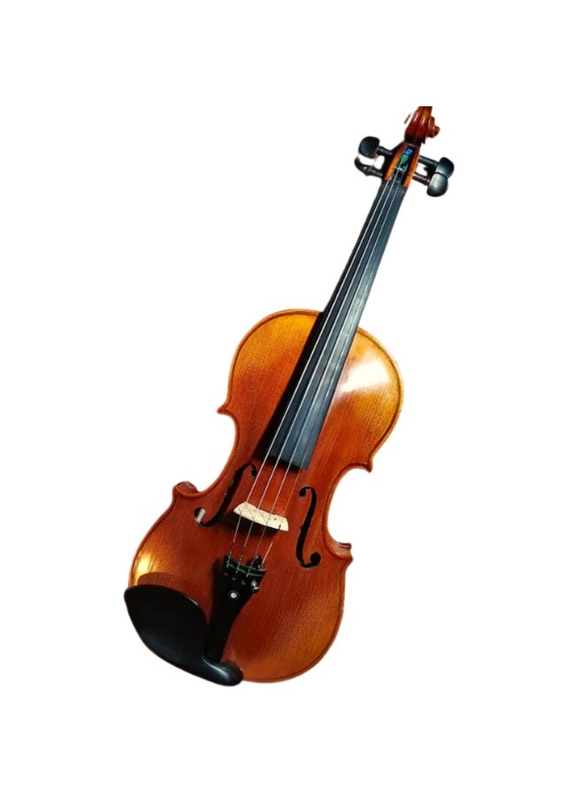 Franz Sandner SV-4 1/8 Size Violin Outfit with Solid Spruce Top and Case – Natural Finish - Image 1
