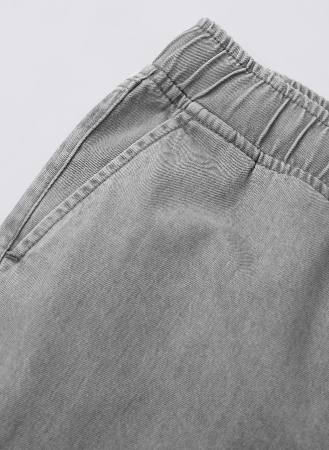 The Souled Store  The Souled Store Men Grey Pull On Denim Jeans  | Best Price UAE