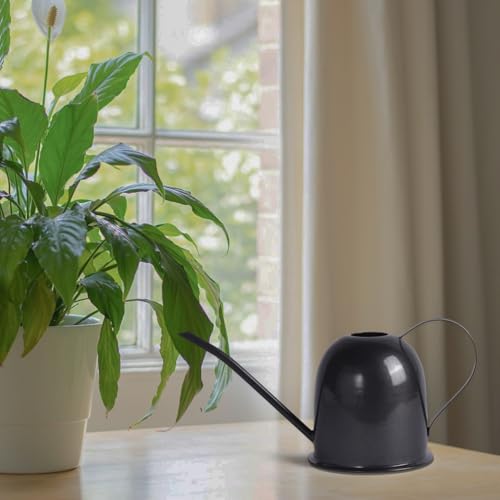 CASA Decor Metal Sleek Black Water Can,Watering Can for Plants, Plant Watering Can,Watering Equipment for Garden, Gardening Tools for Watering, Terrace Garden Accessories - Image 2