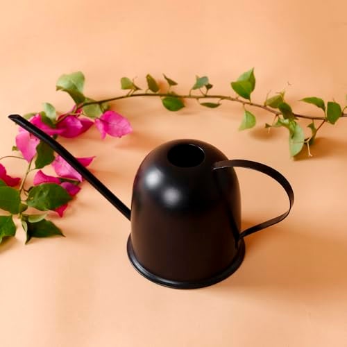 CASA Decor Metal Sleek Black Water Can,Watering Can for Plants, Plant Watering Can,Watering Equipment for Garden, Gardening Tools for Watering, Terrace Garden Accessories - Image 4