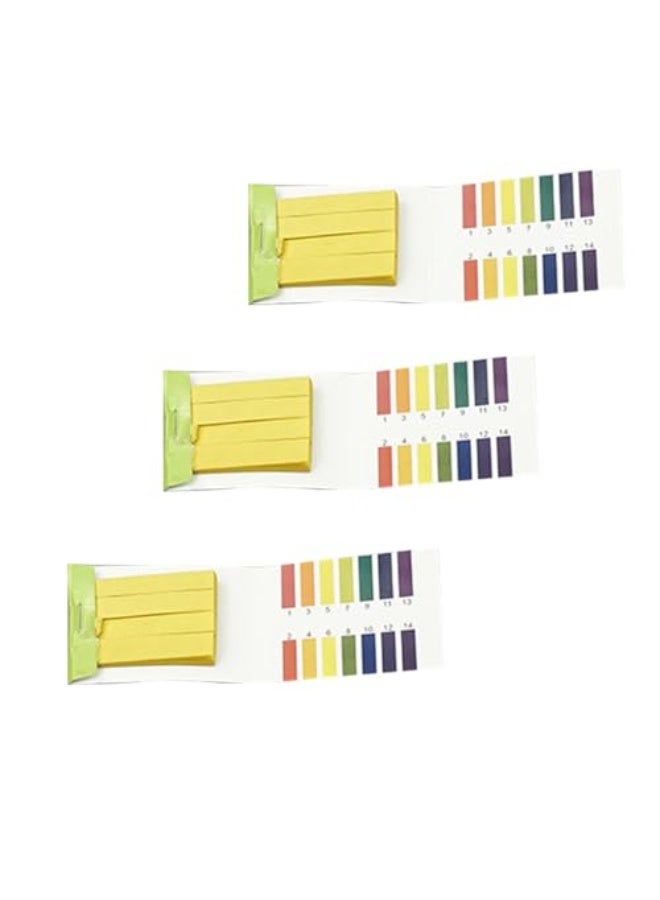 Generic LinJie 3 Packs pH Test Strips，Range 1-14 Universal pH Test Paper,Used for saliva, urine, water, soil testing, pet food and dietary pH monitoring  - Image 2