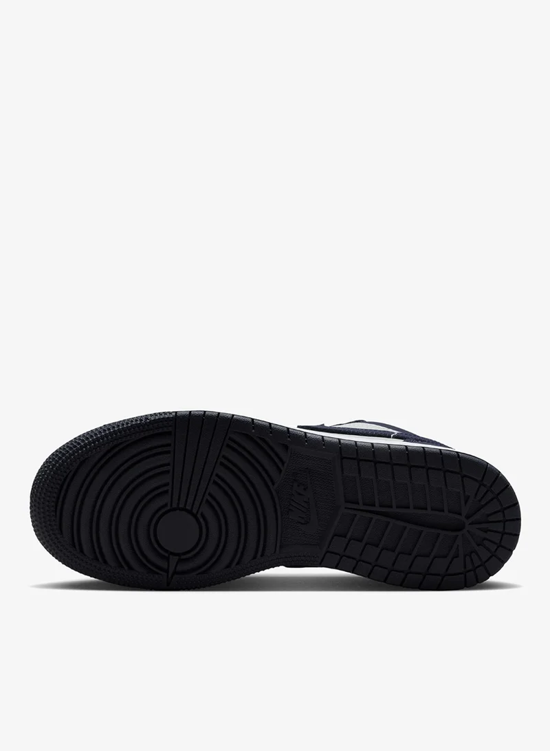 Jordan OBSIDIAN/OBSIDIAN-GREY FOG-PINK FOAM-WHITE Youth Air Jordan 1 Low Gs Emea  | Best Price UAE