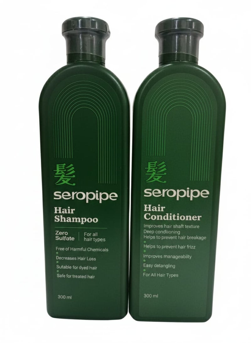 سيروبيب شامبو للشعر 300 مل + سيروبيب بلسم للشعر 300 جم