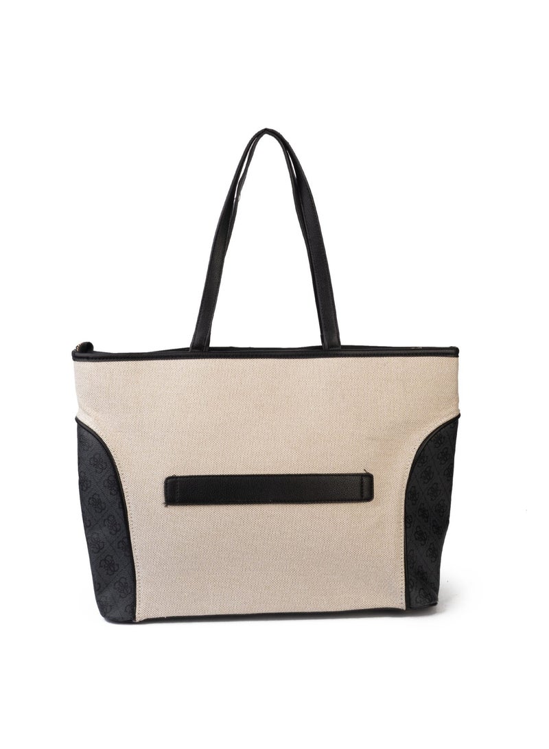 GUESS Kerima Tote Handbag for Women, Black - Image 3