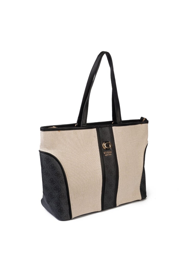 GUESS Kerima Tote Handbag for Women, Black - Image 2