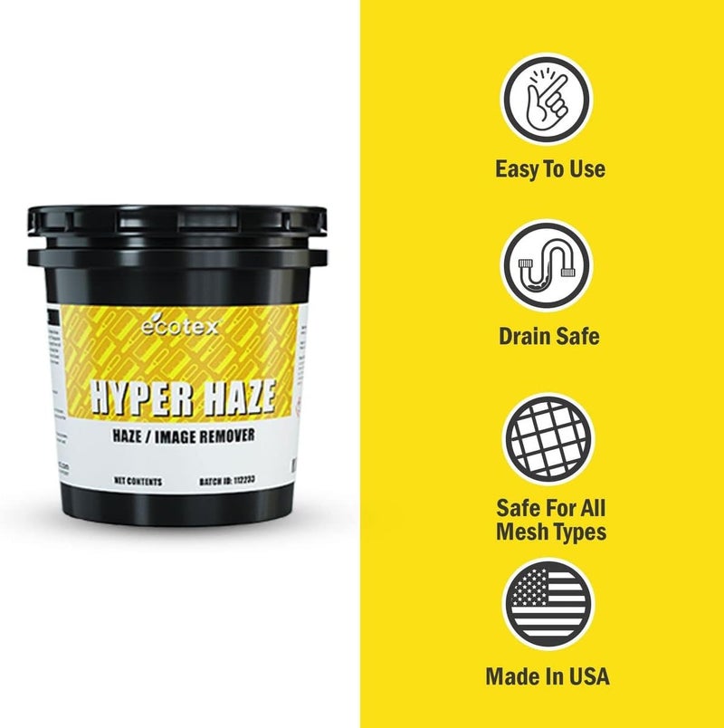 Screen Print Direct إيكوتكس® مزيل الضباب الشامل للطباعة بالشاشة (ربع - 32 أونصة) - مزيل ضباب صديق للبيئة ومزيل دهون، مزيل حبر بلاستيسول وحبر مائي - منظف للشاشة للطباعة بالشاشة - Image 4
