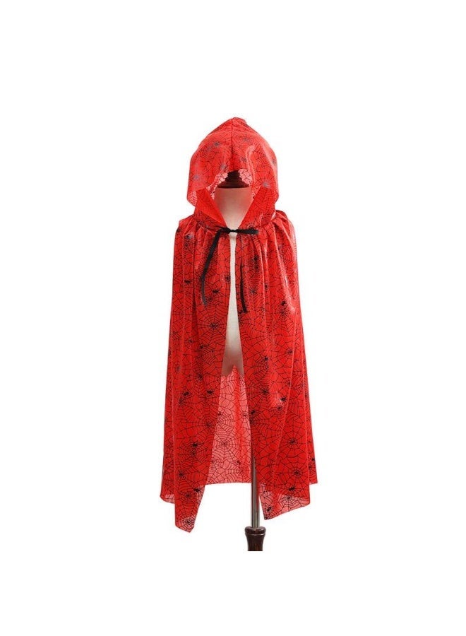 هوم سمارت عباءة ساحرة أو ساحر للهالوين، مناسبة للرجال والنساء والأطفال، مثالية للاستخدام في المدرسة أو الألعاب الترفيهية أو حفلات الهالوين، متوفرة باللونين الأحمر.