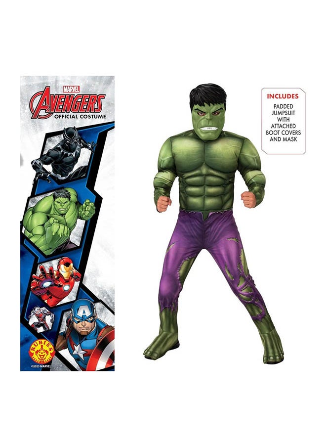 RUBIE'S Rubie's Boy's Marvel Avengers Deluxe Hulk Costume  - Image 5