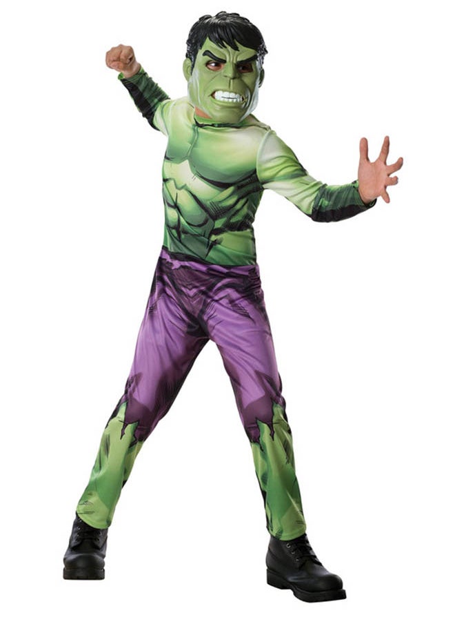 RUBIE'S Rubie's Boy's Marvel Avengers Deluxe Hulk Costume  - Image 2