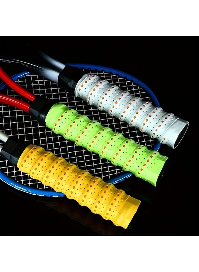 Black Anti Slip Sweat Absorbing Grip Tape for Tennis Badminton Rackets and Fishing Rods - Image 3