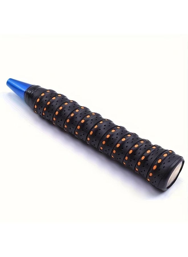 Black Anti Slip Sweat Absorbing Grip Tape for Tennis Badminton Rackets and Fishing Rods - Image 1