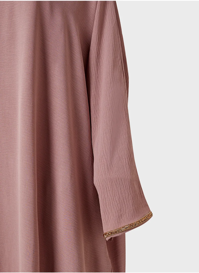 هيا كلوزيت Hooded Flared Sleeve Prayer Dress