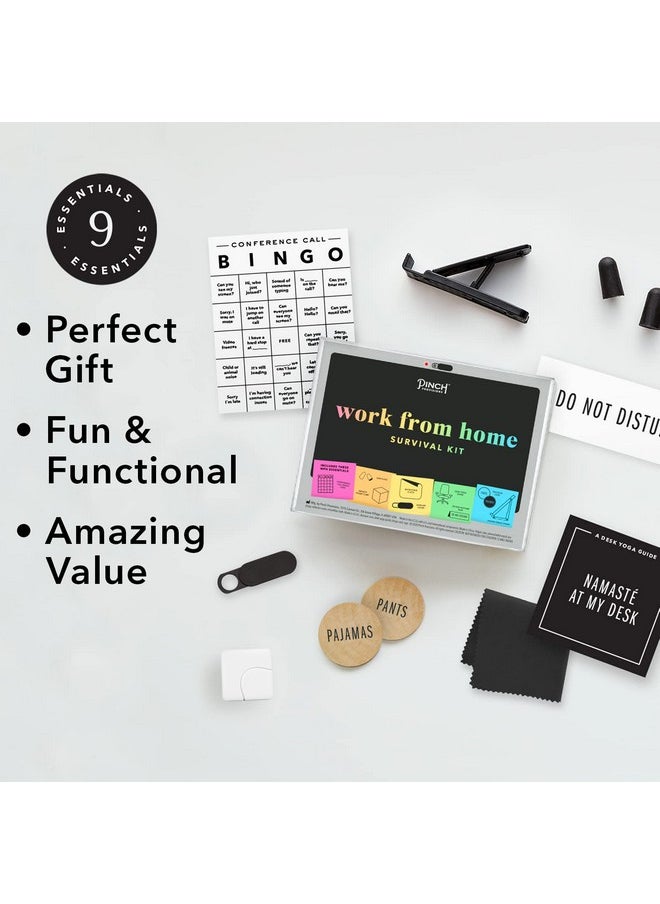 Work From Home Survival Kit Includes 9 Essentials To Help You Stay On Task Musthave Essentials Compact Multifunctional Metal Survival Kit