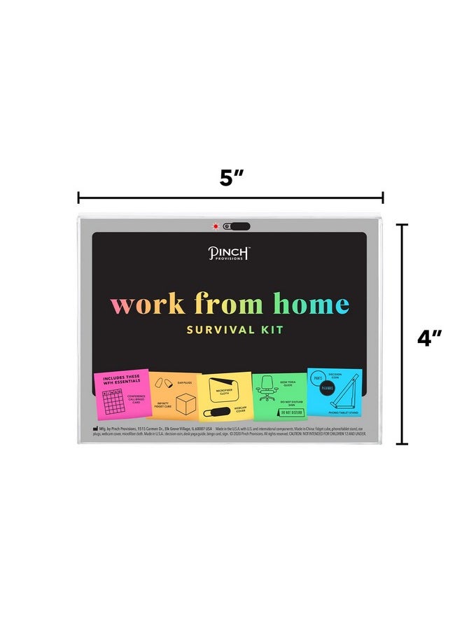 Work From Home Survival Kit Includes 9 Essentials To Help You Stay On Task Musthave Essentials Compact Multifunctional Metal Survival Kit
