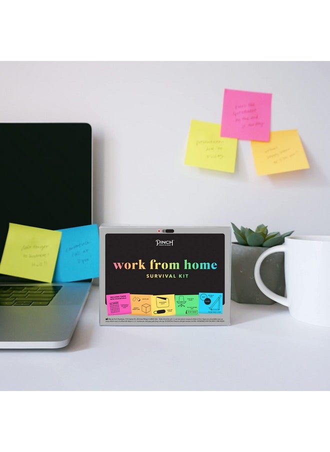 Work From Home Survival Kit Includes 9 Essentials To Help You Stay On Task Musthave Essentials Compact Multifunctional Metal Survival Kit