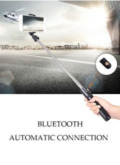 DUNISO Gimbal Stabilizer for Smartphone Extendable Selfie Stick Tripod with Wireless Remote Fill Light and Auto-Balance Phone Holder for All Cell Phone  - Image 3