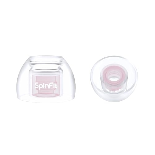 SpinFit Omni for True Wireless Earbuds & IEMs - S - Patented Silicone Eartips for Replacement (1 Pair) (3.7 mm Nozzle Dia.) - Image 1