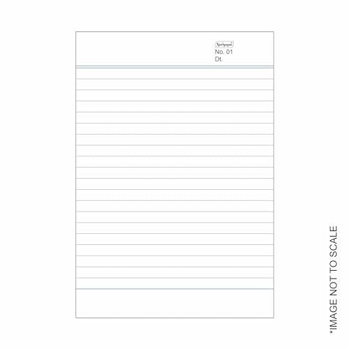 NEELGAGAN Duplicate with Carbon & Index (10.5 Cm X 18.0 Cm) (Side Bound) Size : 100 Ruled + 100 Plain Pack of-4 - Image 2