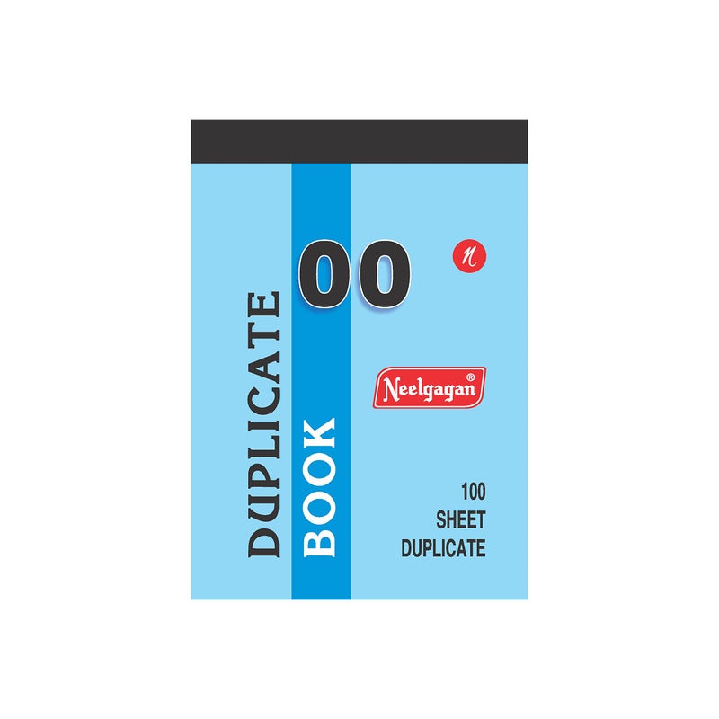 NEELGAGAN Duplicate with Carbon & Index (10.5 Cm X 18.0 Cm) (Side Bound) Size : 100 Ruled + 100 Plain Pack of-4 - Image 5